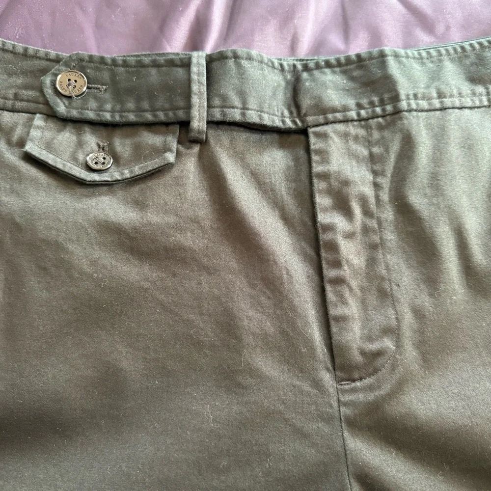 Lauren Ralph Lauren‎ Black Women's Bermudas-Size 14W